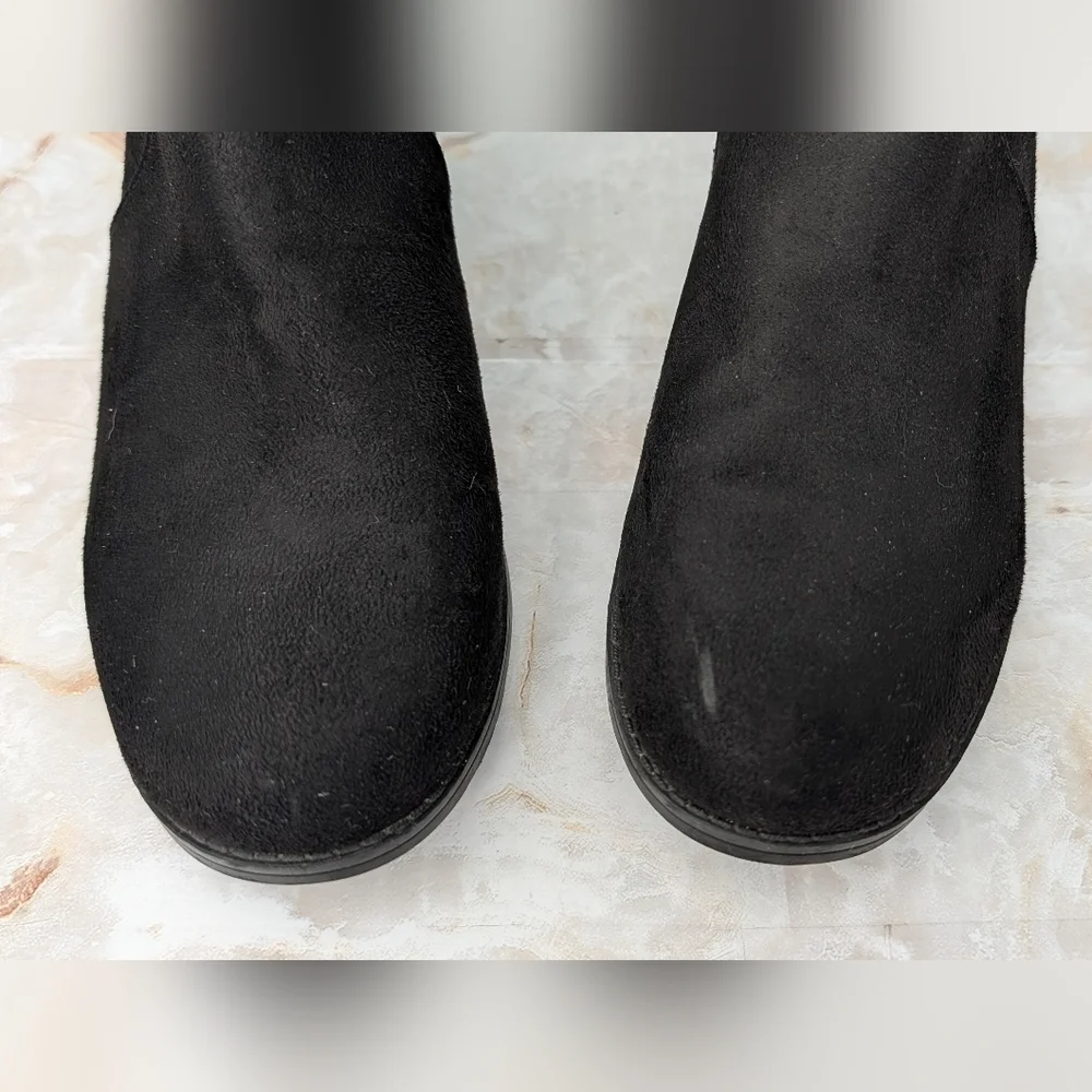 Unisa Black Over-the-Knee Women's Boots Size 7 M